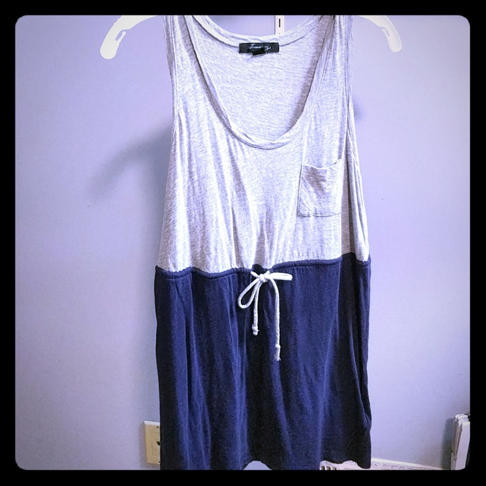 Drawstring dress